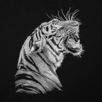 Свитшот мужской Like a Tiger, черный-2