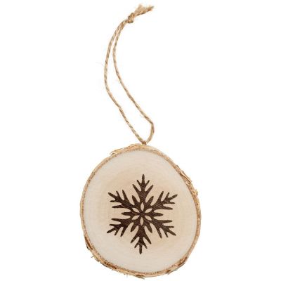 Подвеска Logger, со снежинкой-3