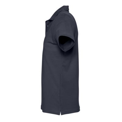 Рубашка поло мужская Spring 210 темно-синяя (navy)-2