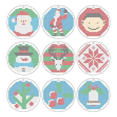 Набор для вышивания «Елочная игрушка»-0