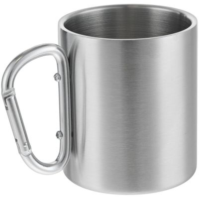 Кружка Trek, с серебристой ручкой-карабином-1