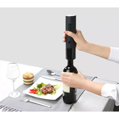 Электрический штопор HuoHou Electric Wine Bottle Opener, черный-3