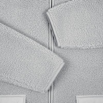 Куртка унисекс Oblako, светло-серая-5