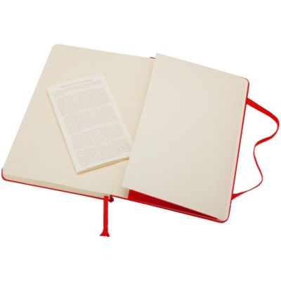 Записная книжка Moleskine Classic Large, в линейку, красная-3