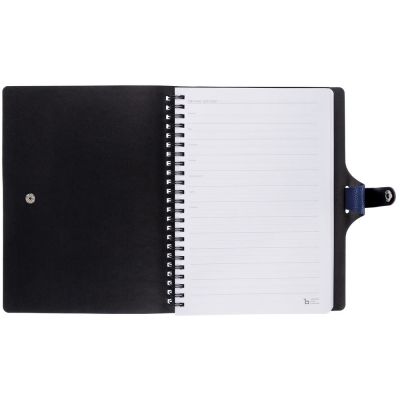 Ежедневник Strep Front на заказ, недатированный, синий-7