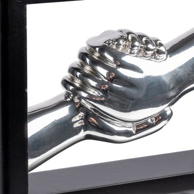 Награда «Рукопожатие», черная, уценка-5