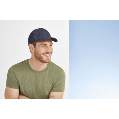 Бейсболка Foxy, синяя (деним)-3