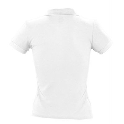 Рубашка поло женская People 210, белая-1