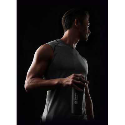 Спортивный шейкер Radian Insulated Stainless, матовый черный-2