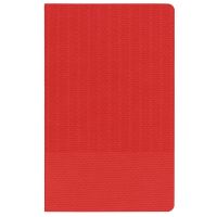 Ежедневник Knit, недатированный, красный