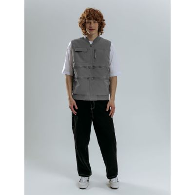 Жилет Hard Work, серый-4