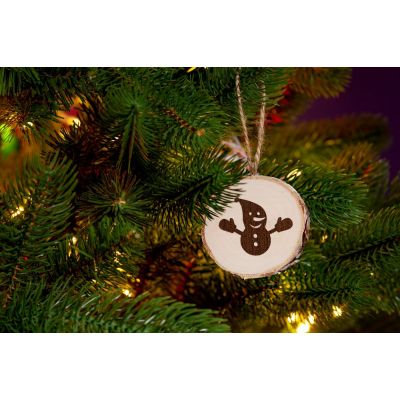 Подвеска Logger, малая, со снеговиком-1