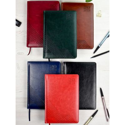 Ежедневник Faro, датированный, красный-2