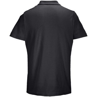 Рубашка поло унисекс Pulse, черная-1