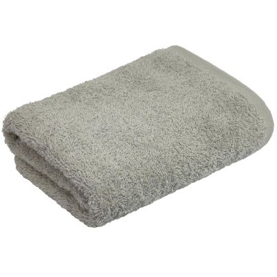 Полотенце махровое «Кронос», большое, светло-серое-0
