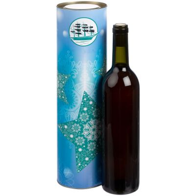 Тубус с полноцветной печатью Vinum на заказ-2