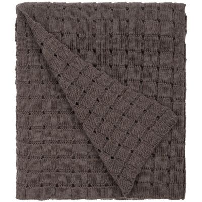 Плед Exquisito, коричневый-2