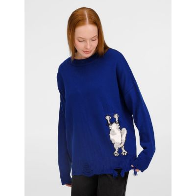 Джемпер Sharpick, темно-синий (кобальт)-7