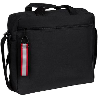 Светоотражающий брелок Flashline, серый с красным-5