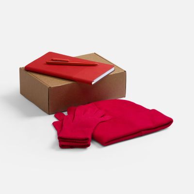 Набор Knit Warm, красный-0