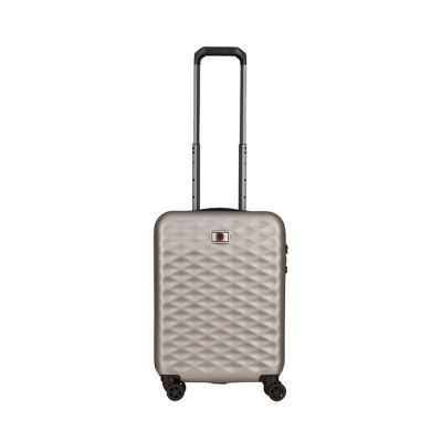 Чемодан для ручной клади Lumen S, серебристый-4
