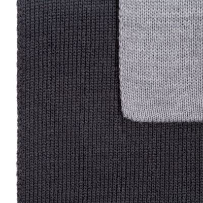 Шарф Real Talk Duo, светло-серый меланж-2