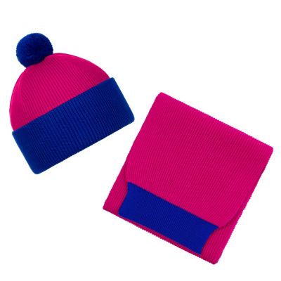 Набор Snappy, фуксия с синим-3