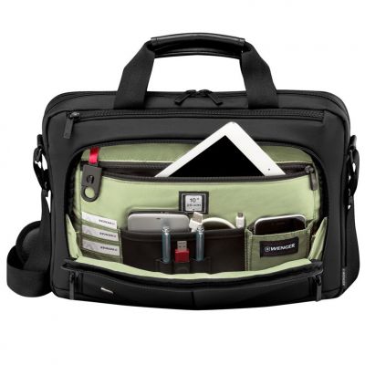 Сумка для ноутбука Source, черная-1