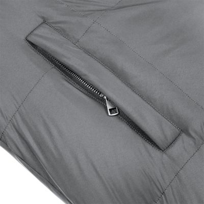 Пуховик унисекс Kapsula, серый-8