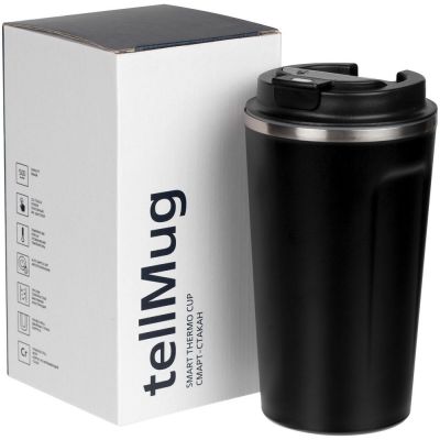 Смарт-стакан tellMug с заменяемой батареей, черный-6