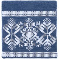 Шарф Onego New, синий (джинс)