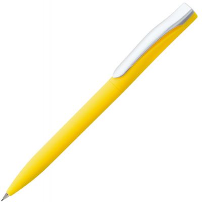 Карандаш механический Pin Soft Touch, желтый-0