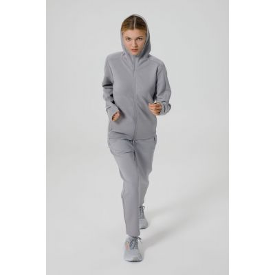 Куртка с капюшоном унисекс Begi, серая-13