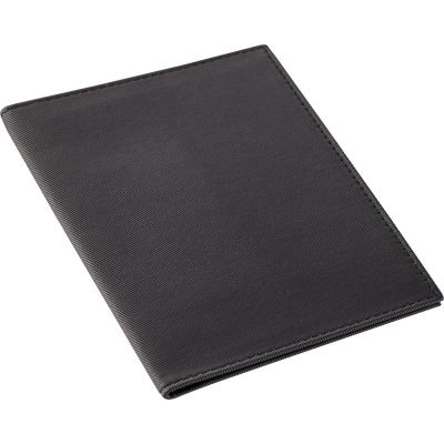 Обложка для паспорта Twill, черная-0