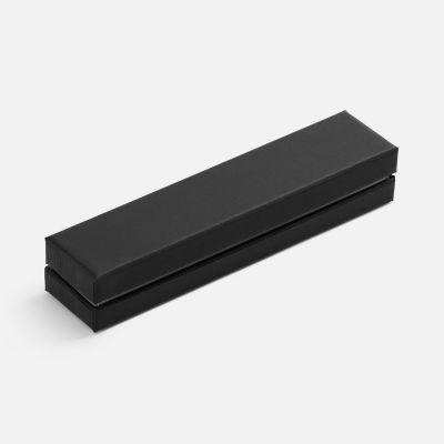 Ручка шариковая Inkolor в футляре, черная с серым-2