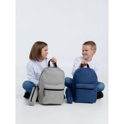 Детский рюкзак Base Kids с пеналом, темно-синий-8