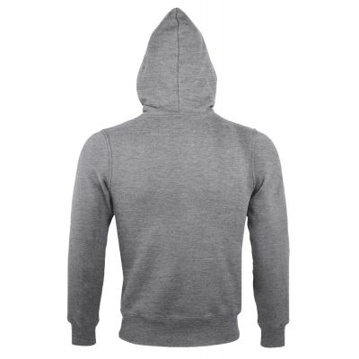 Толстовка унисекс на молнии Sherpa 280, серый меланж-1