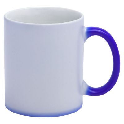 Кружка «Хамелеон», матовая, синяя-4