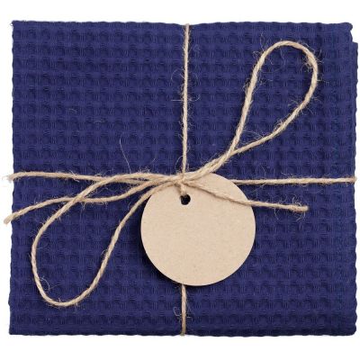 Набор кухонных полотенец Good Wipe, белый с синим-4