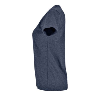 Футболка женская Imperial Fit Women, синий меланж-1