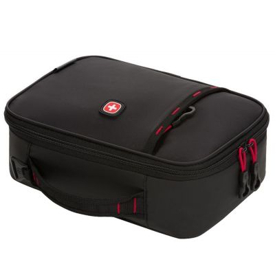 Горизонтальная термосумка для ланча Swissgear, черная-5