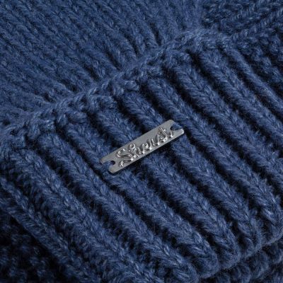 Варежки Brugge, синий меланж-4