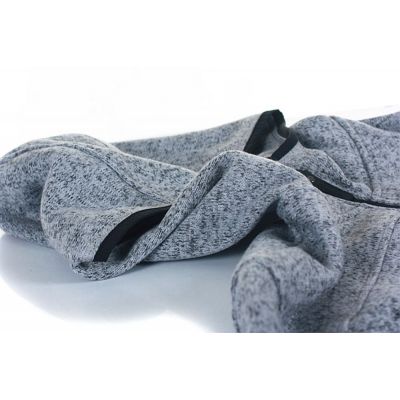 Куртка флисовая мужская RICHMOND, серый меланж-1