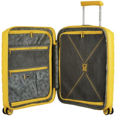 Чемодан Butterfly S, желтый-5