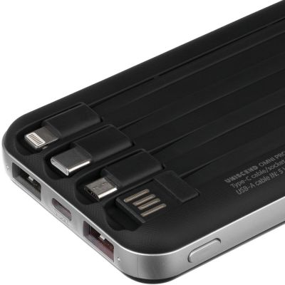 Внешний аккумулятор Omni Pro 10000 мАч, черный-3