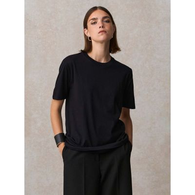 Футболка унисекс Lyam, белая (белоснежная)-5