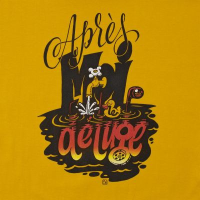 Футболка «После нас — хоть потоп», желтая-2