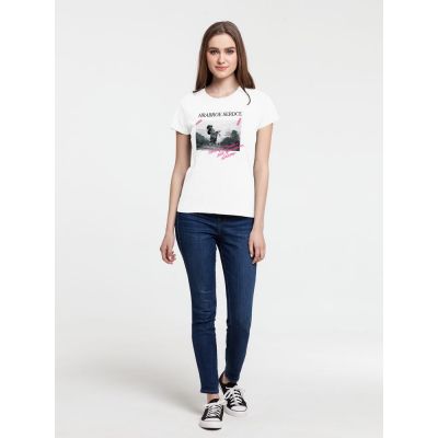 Футболка женская «Храброе сердце», белая-3