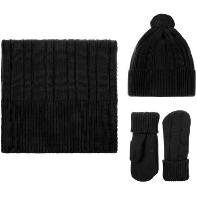 Набор Knit Beat, черный-2