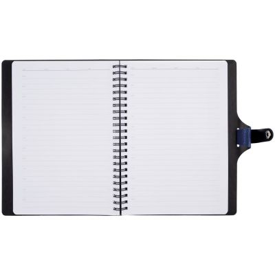 Ежедневник Strep Front на заказ, недатированный, синий-8